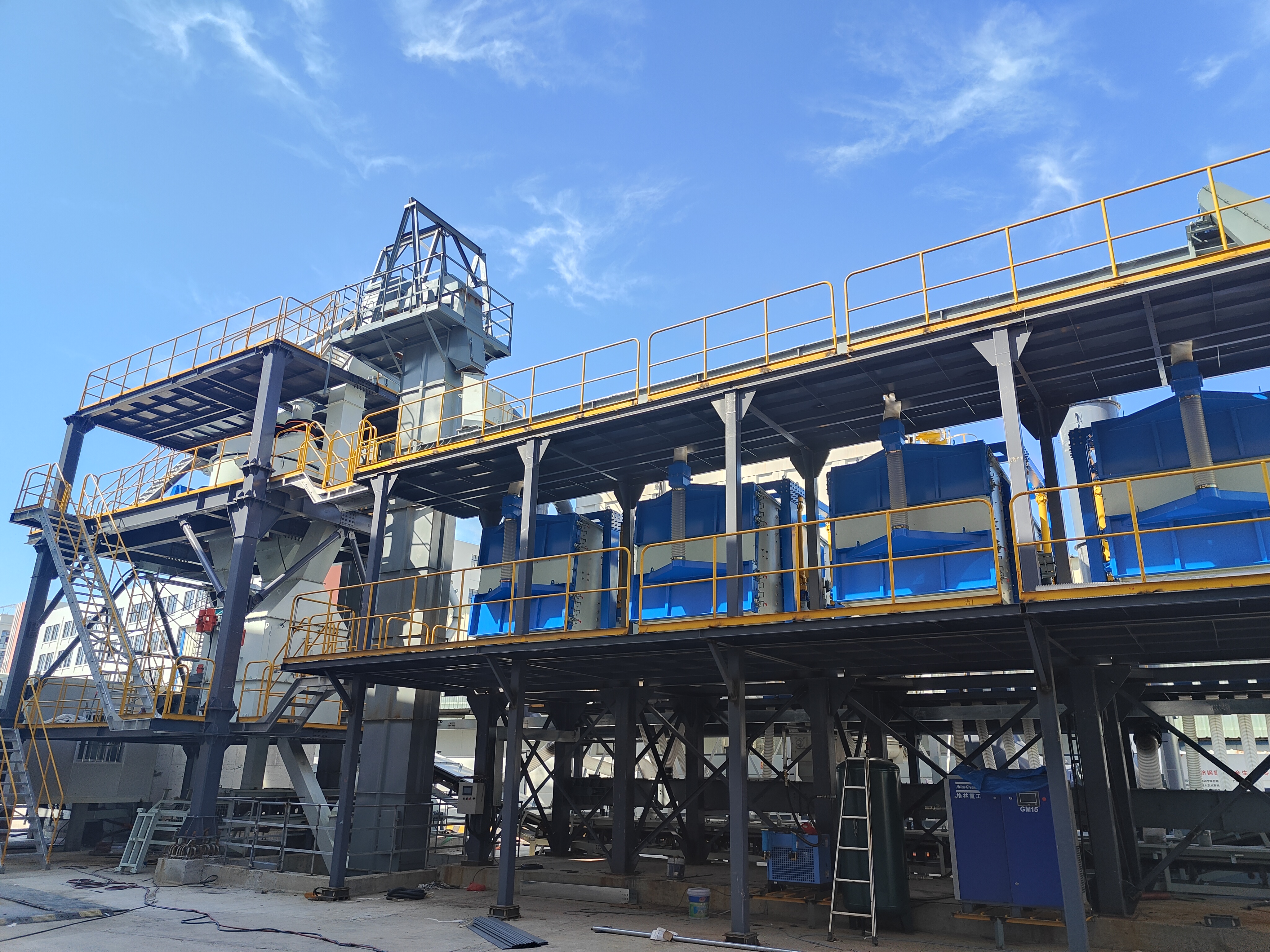 干法制砂樓：讓鋼渣變廢為寶，生產(chǎn)多元機(jī)制砂